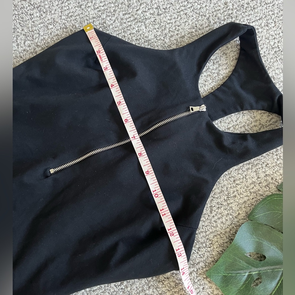 Bombshell Sportswear Zip Bodysuit Black Size M - Picture 7 of 10